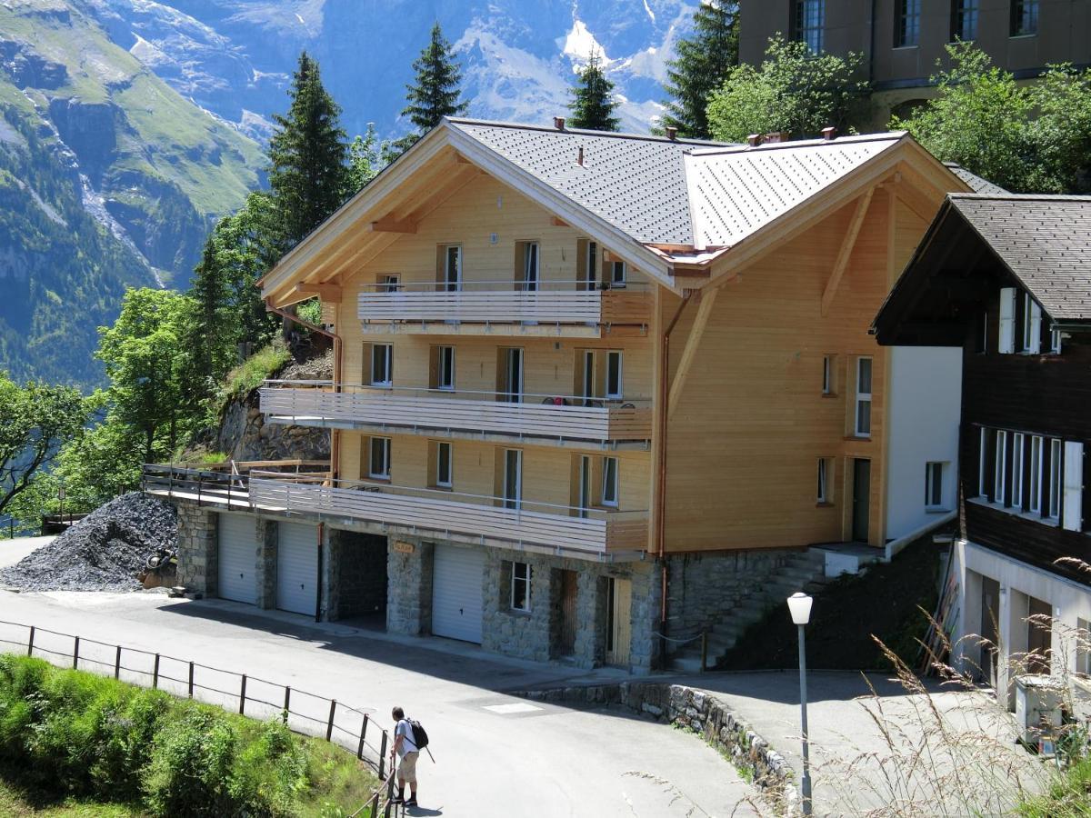 Chalet Raufthubel Mürren Eksteriør bilde